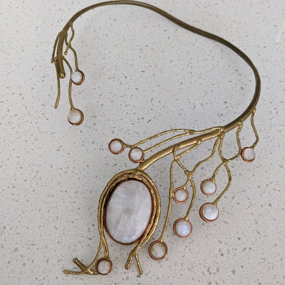Moonstone Festival Necklace